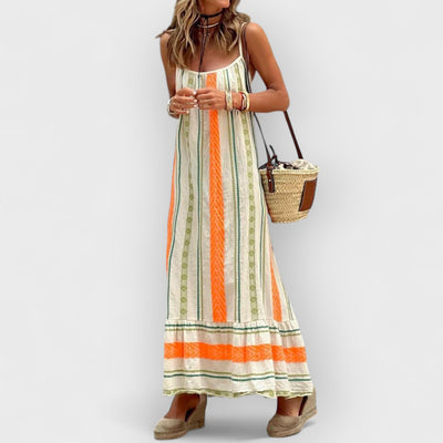 Women'S Casual New Bohemian Printed Sling Loose Dress