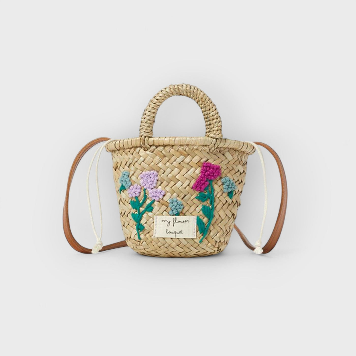 Mini Basket Messenger Bag