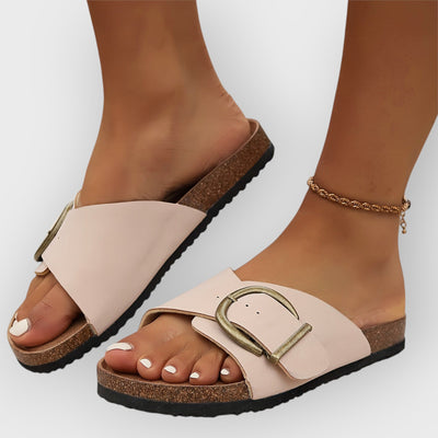 Eden Women's Cork Slide Sandals