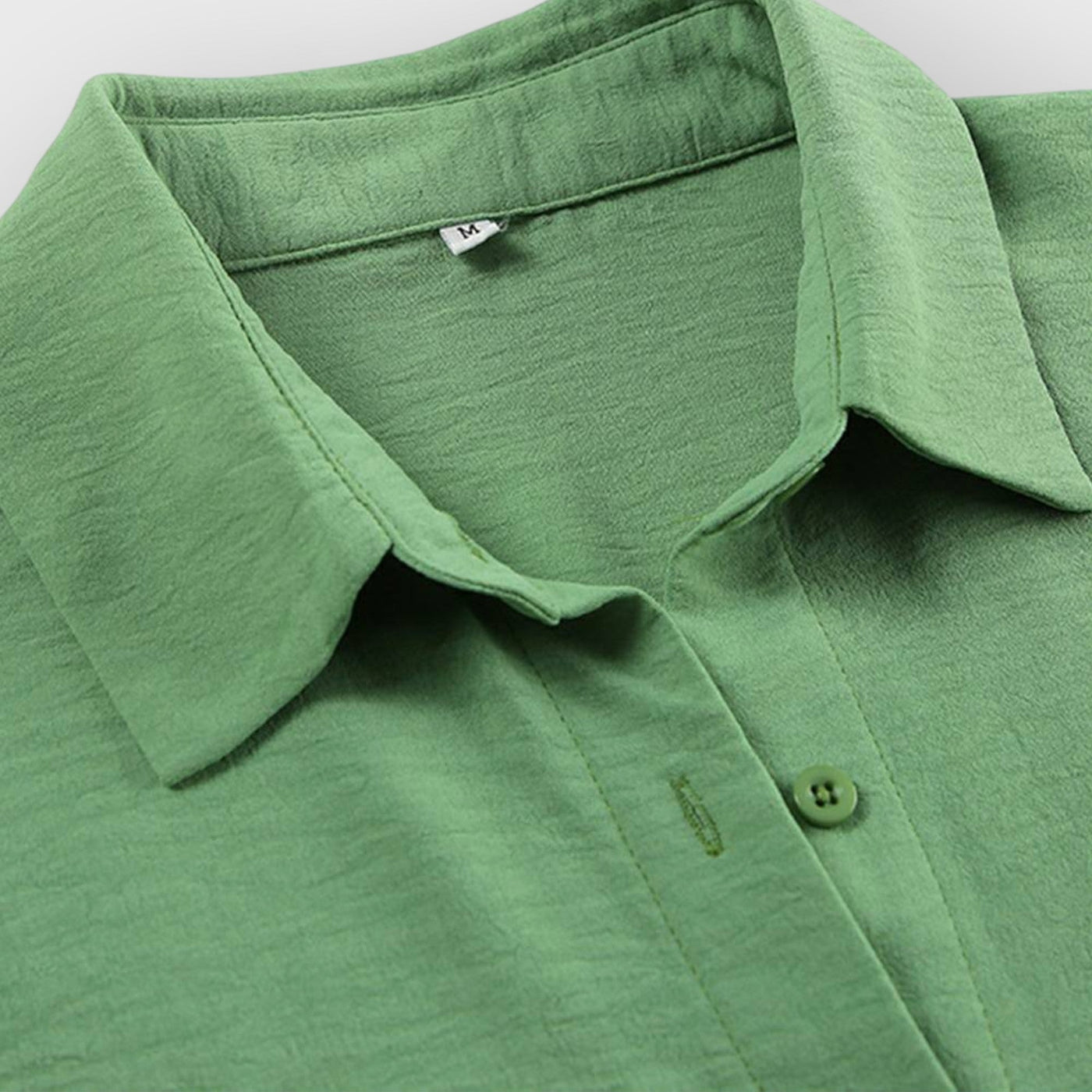 Lapel collar single breasted shirt women's high-end casual long-sleeved