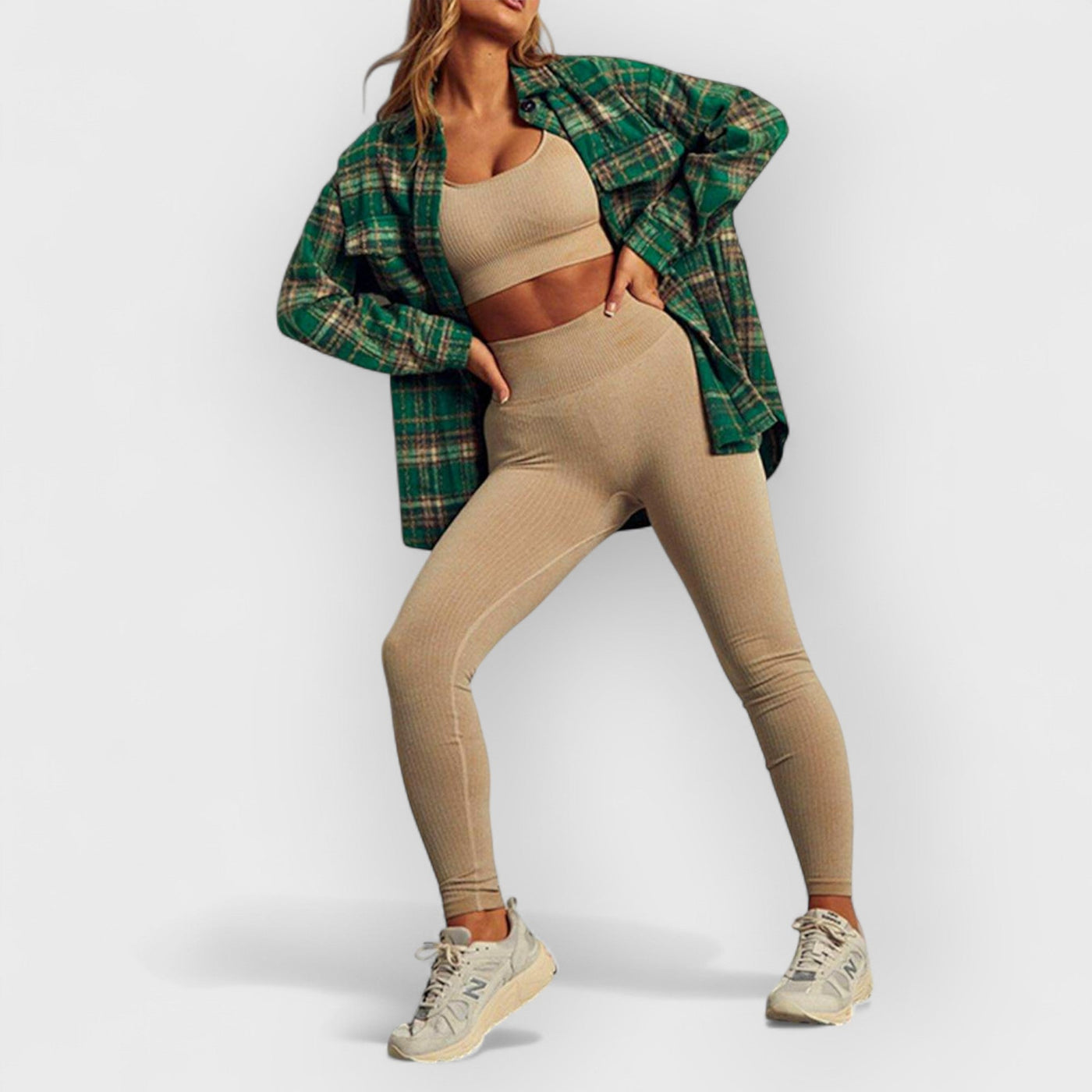 Catching Feelings Plaid Top Button Down Shirt Jacket