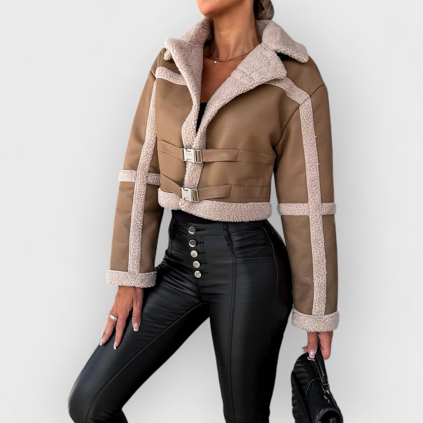 Venetian Plush Leather Jacket
