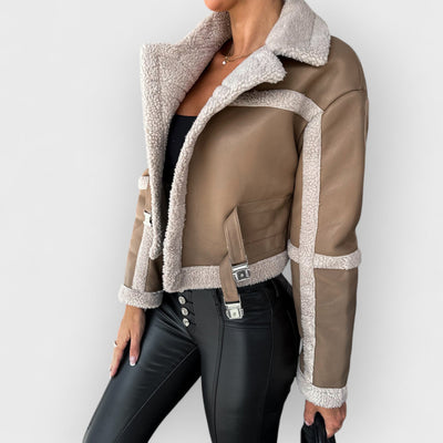 Venetian Plush Leather Jacket