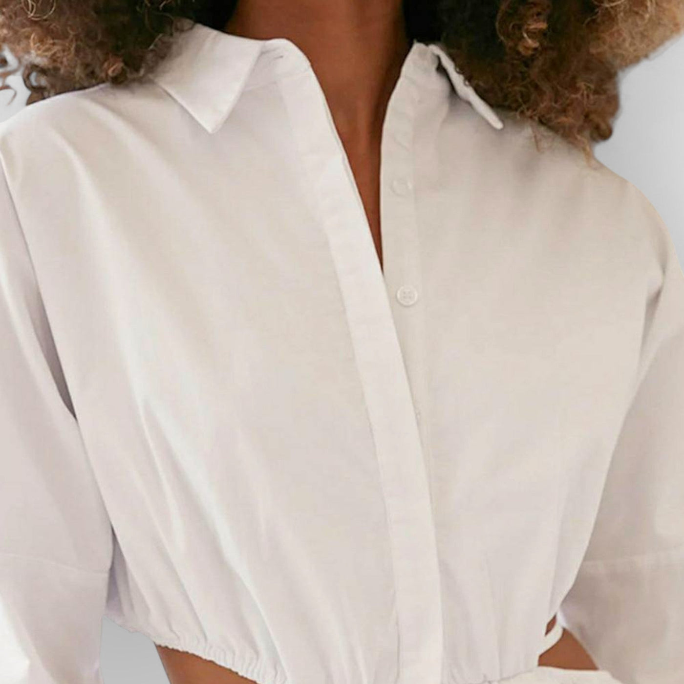 Waist Strap Detail Dropped Shoulder Dress