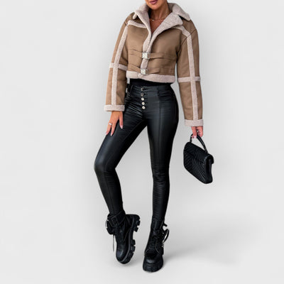 Venetian Plush Leather Jacket