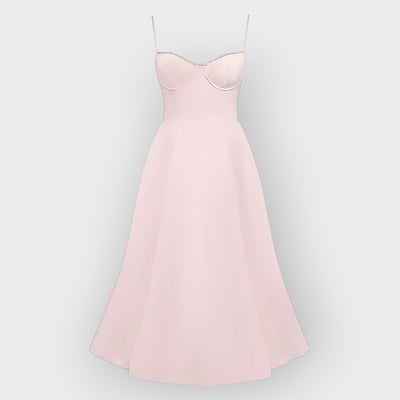 Ballerina Pink Midi Dress