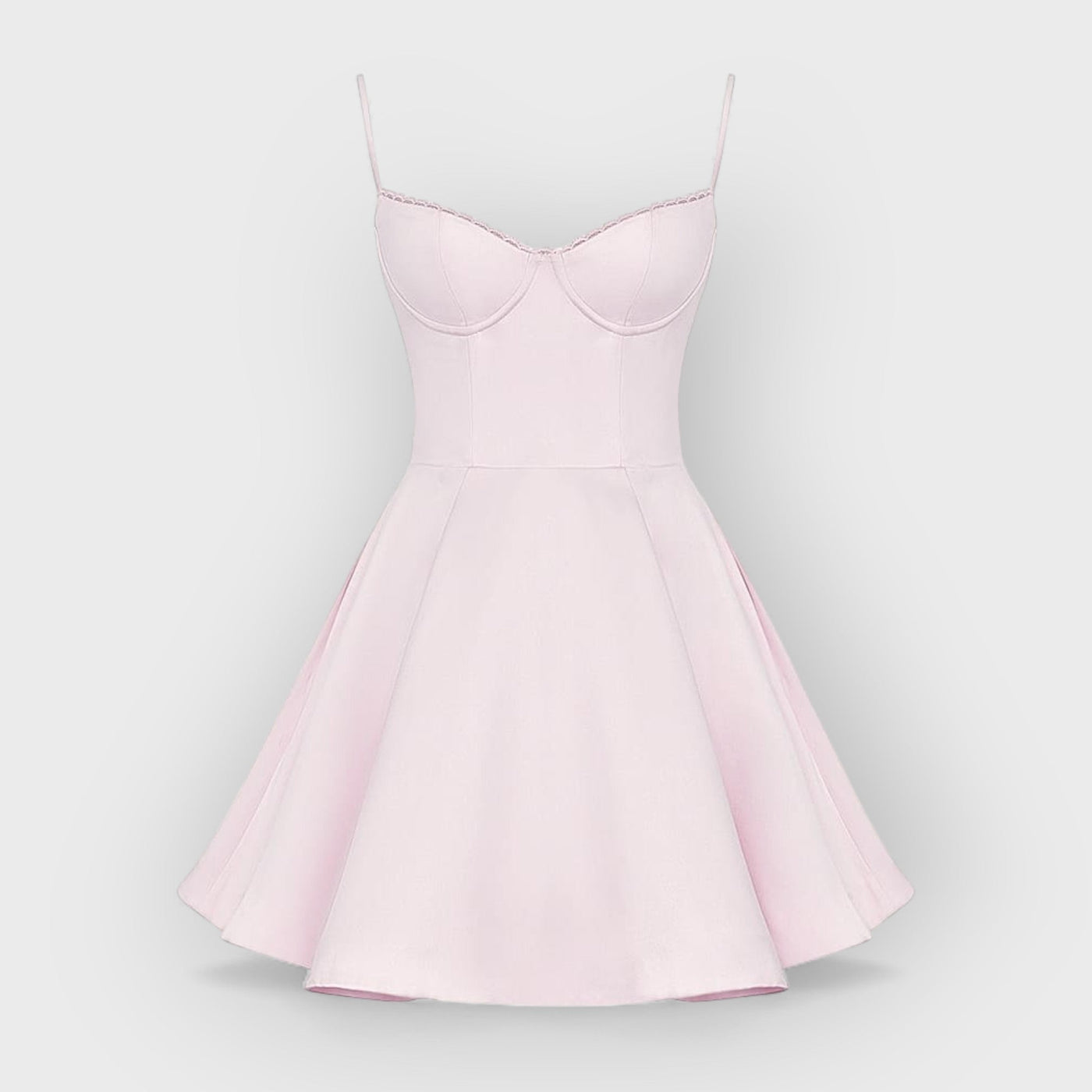 Ballerina Pink Tulle Mini Dress