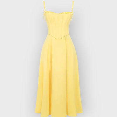 Sunshine Cotton Midi Sundress