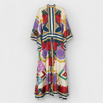 Magnifico Printed Maxi Dress - Rust