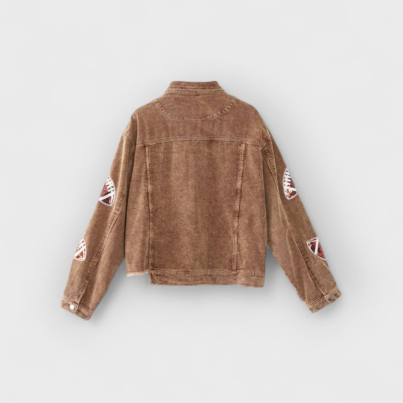 Game Day Rugby Sequined Single Breasted Jacket