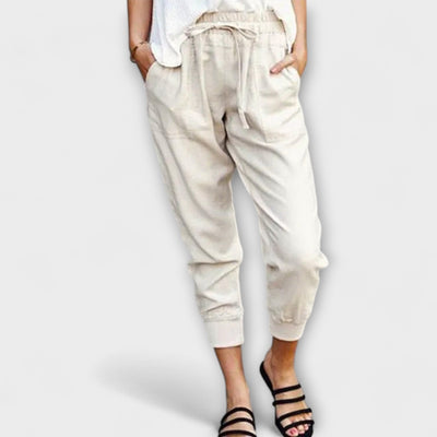 Blaire – Lightweight Linen Pants with Cotton Blend