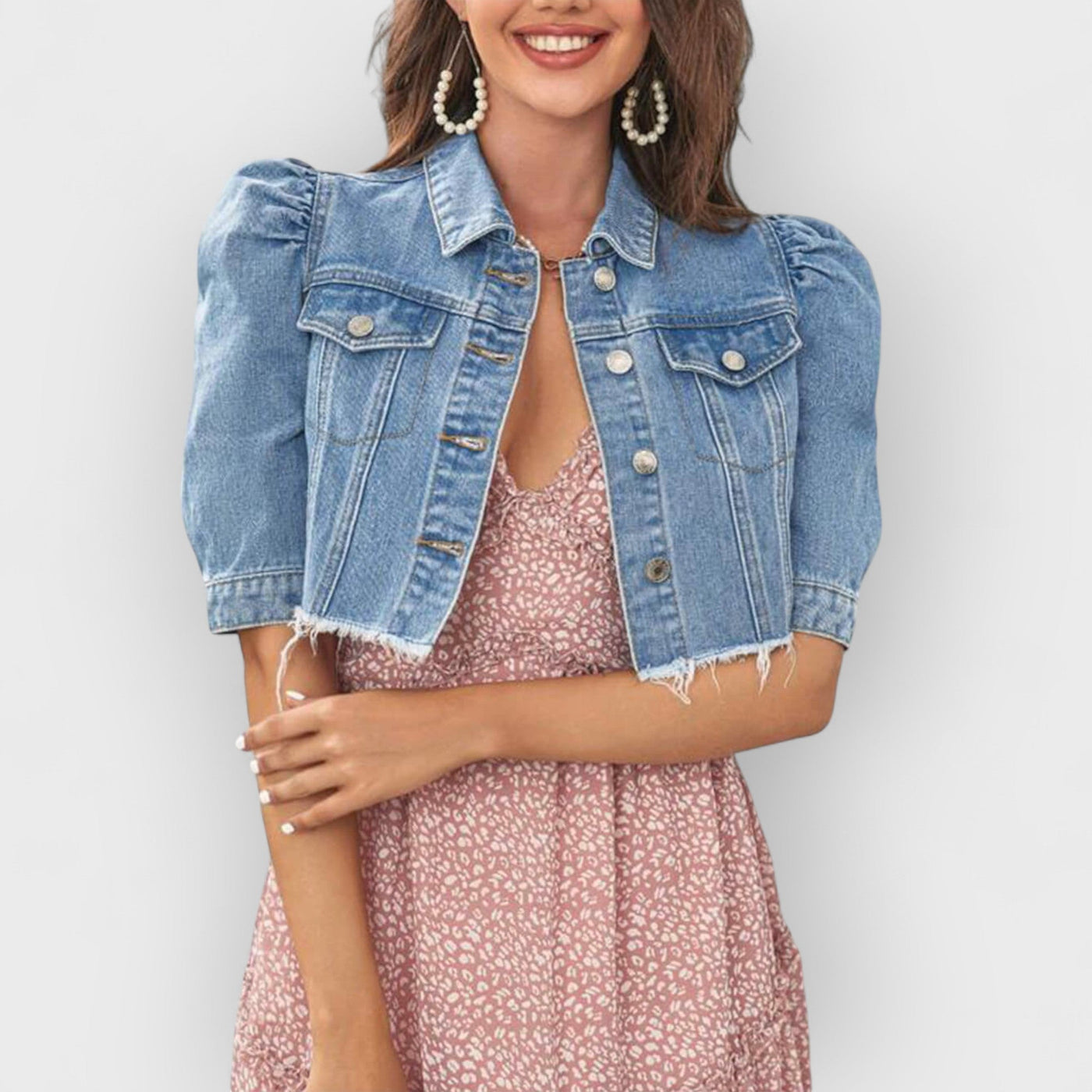 Ripped Denim Jacket