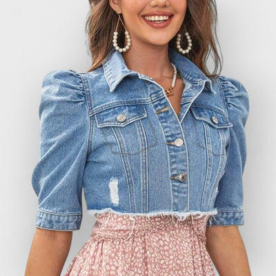 Ripped Denim Jacket