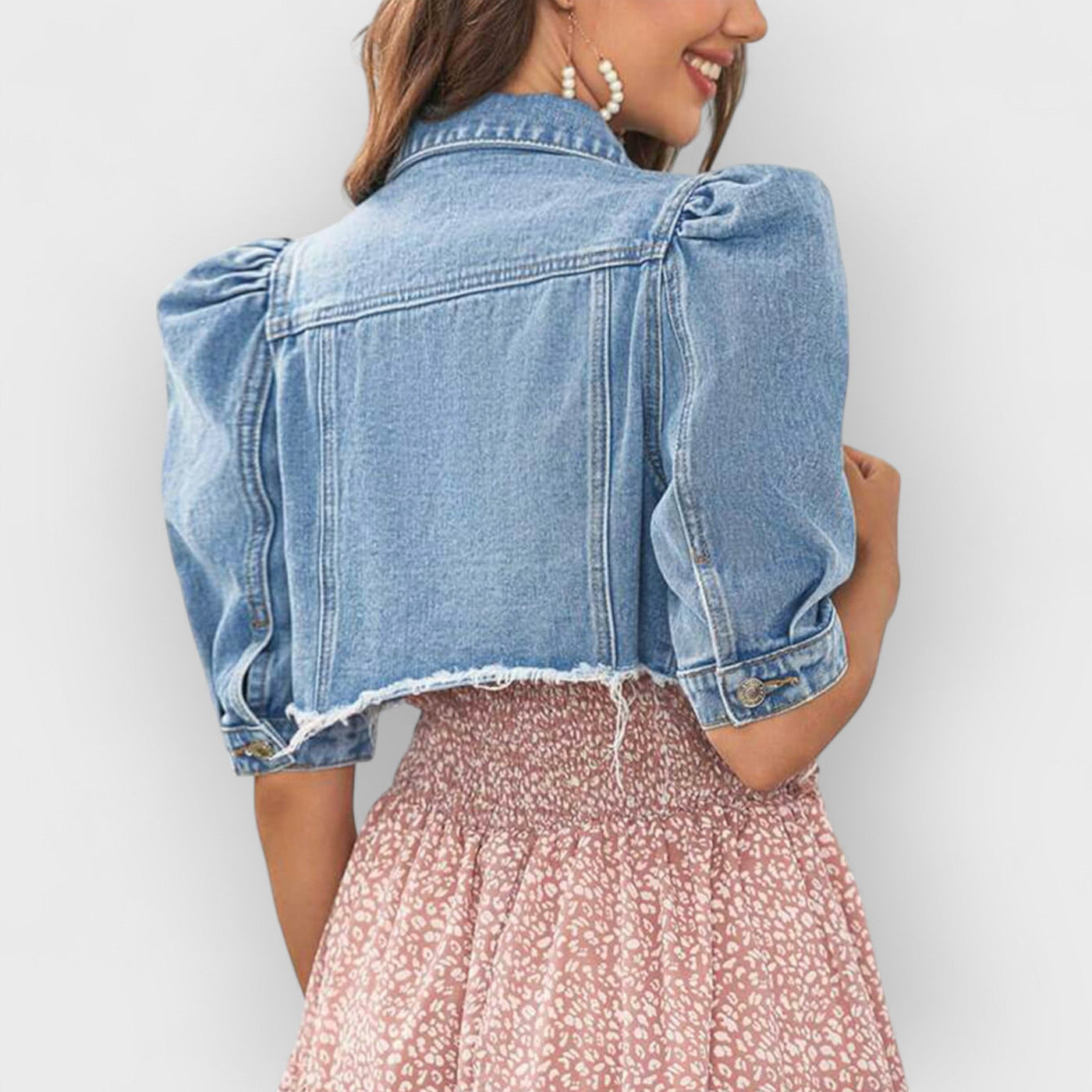 Ripped Denim Jacket