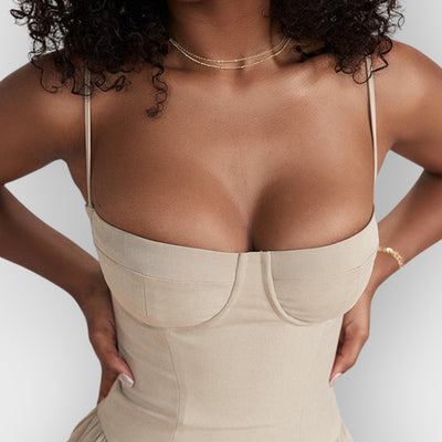 Sexy Sling Midi Dress