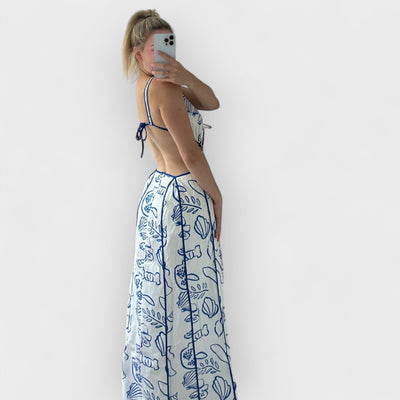 Shoreline Chic Maxi Dress