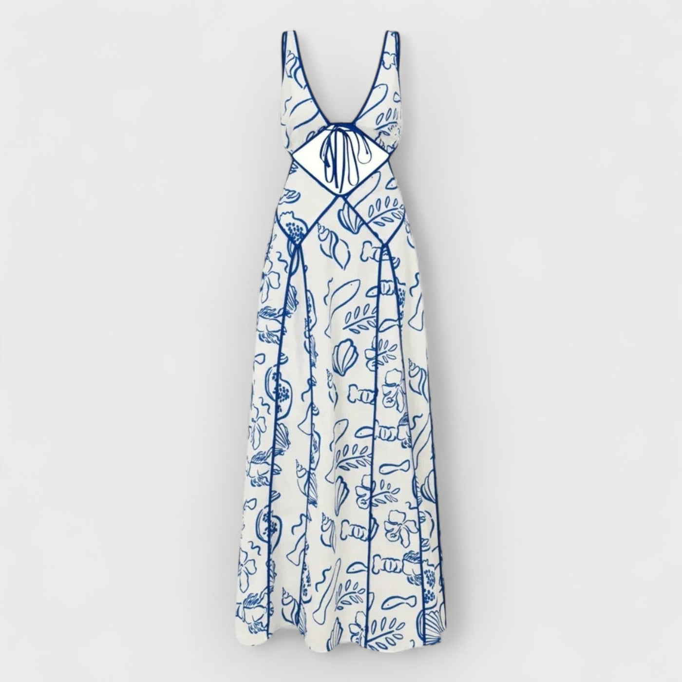 Shoreline Chic Maxi Dress