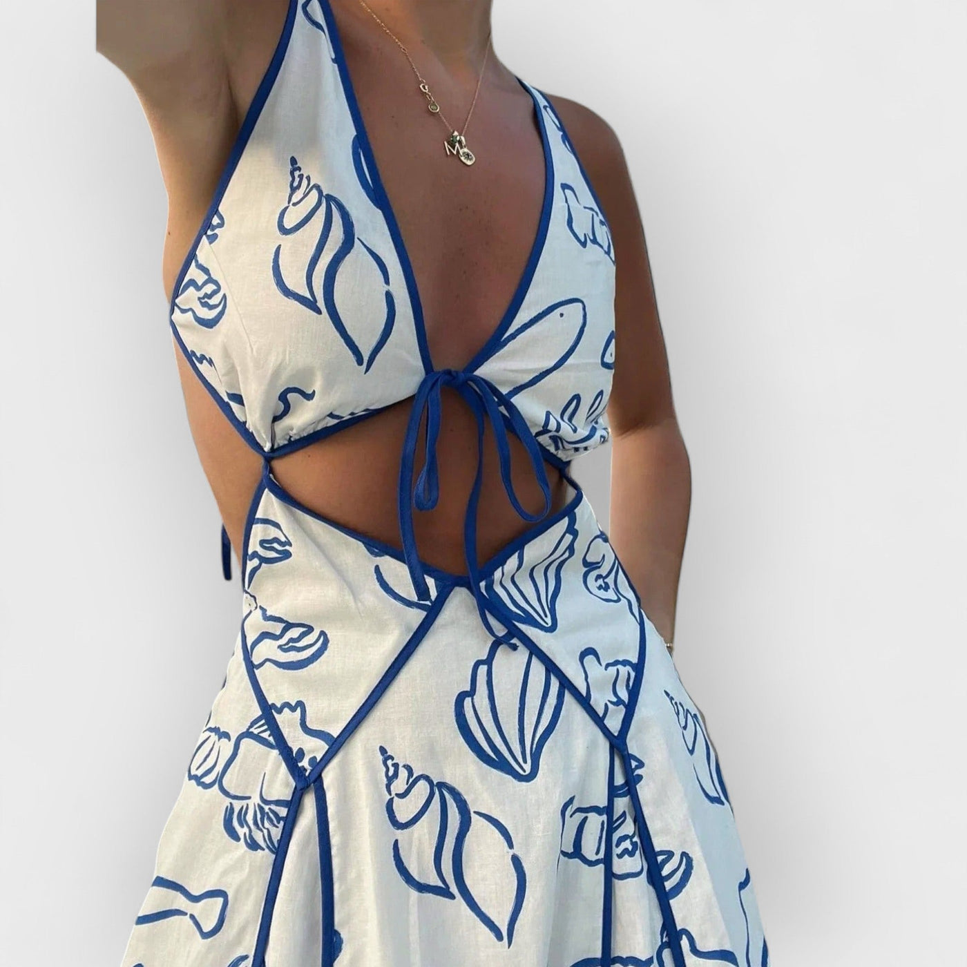 Shoreline Chic Maxi Dress