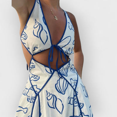 Shoreline Chic Maxi Dress