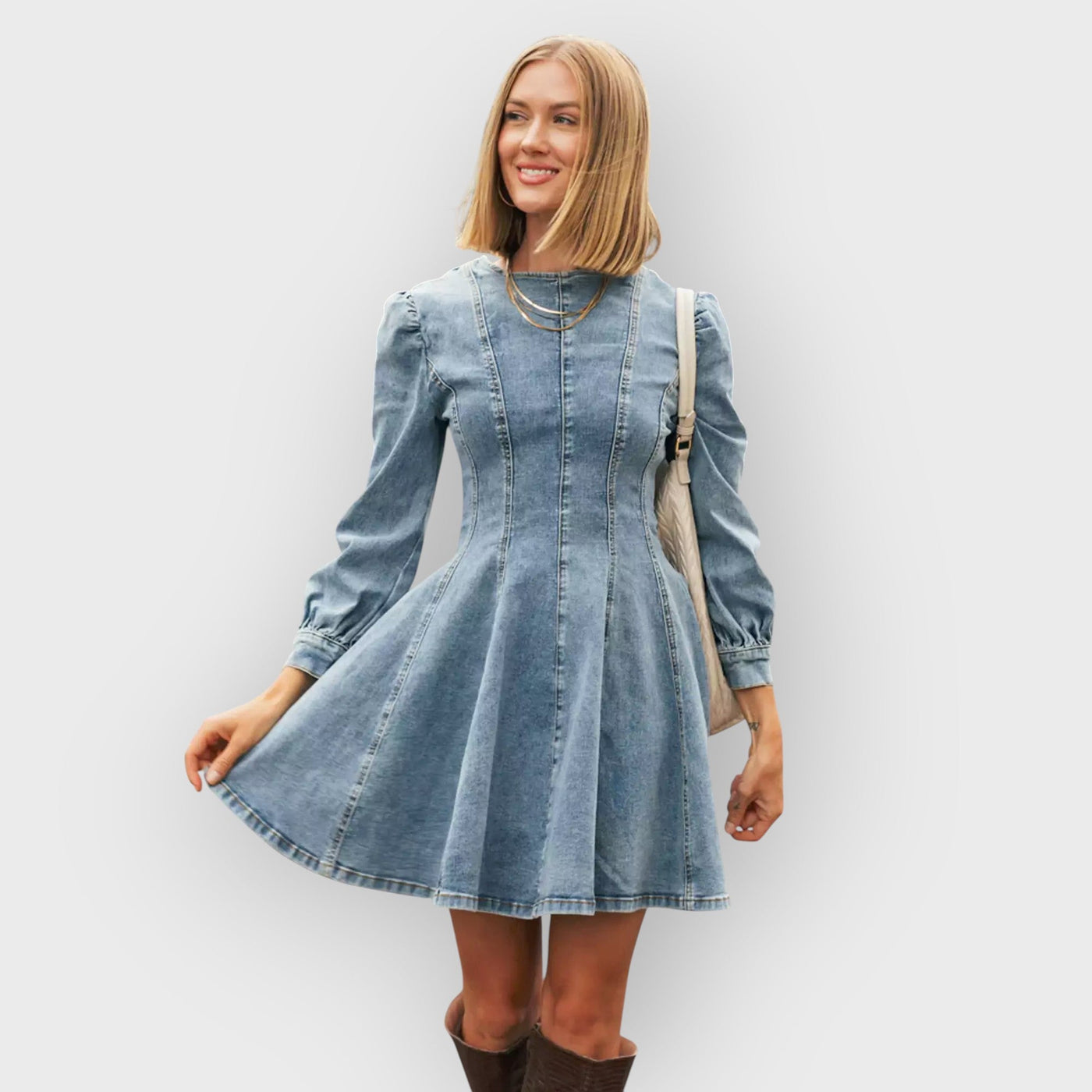 Denim Darling Mini Dress