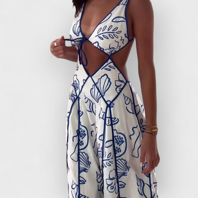 Shoreline Chic Maxi Dress