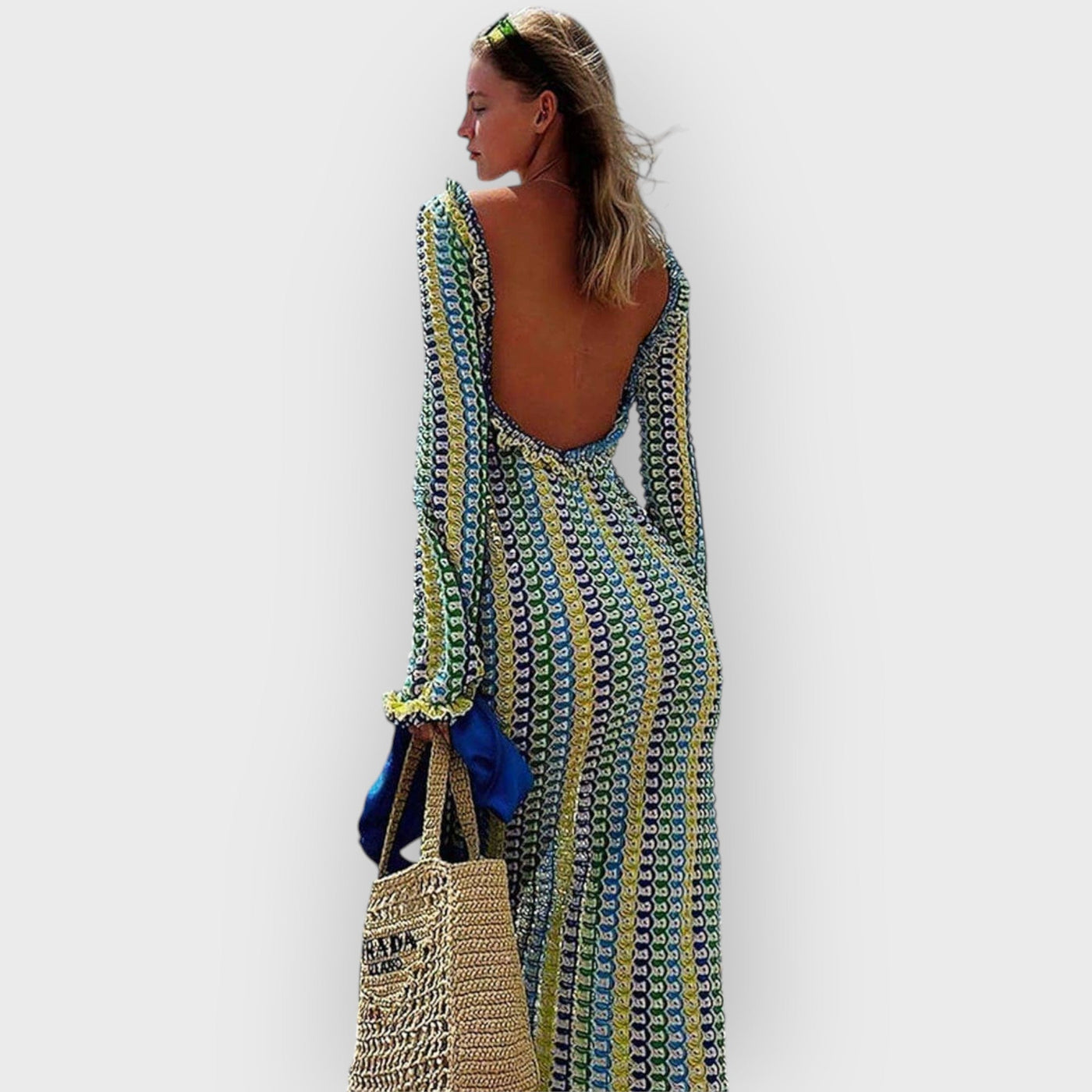 Maxi Dress Holiday Beach- Yellow