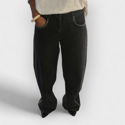 Abbie Wide Mid-Waisted Jeans