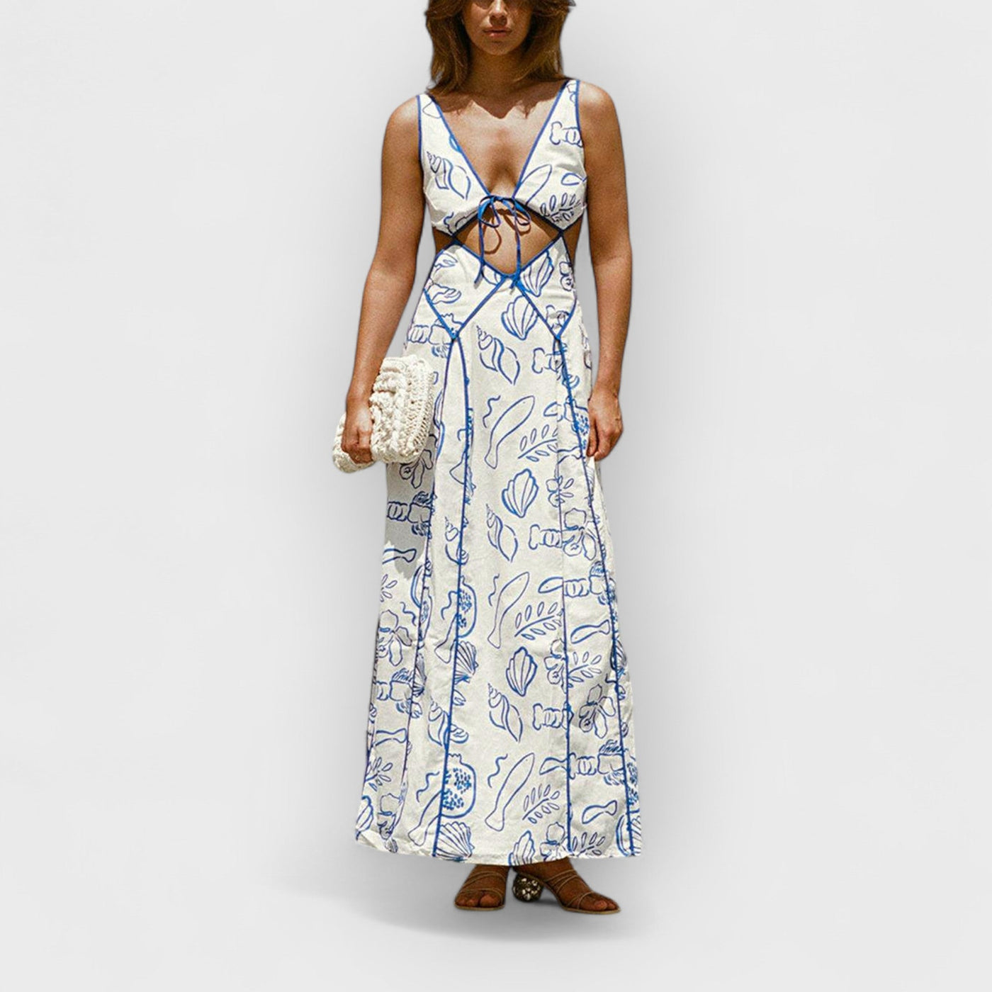 Shoreline Chic Maxi Dress