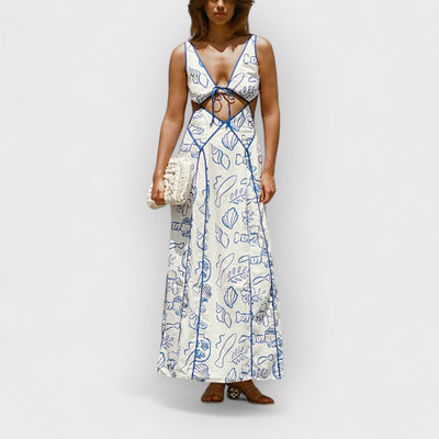 Shoreline Chic Maxi Dress