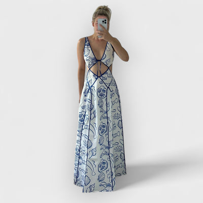Shoreline Chic Maxi Dress