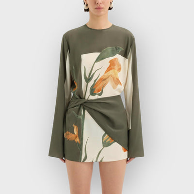 Constance Twist Mini Dress
