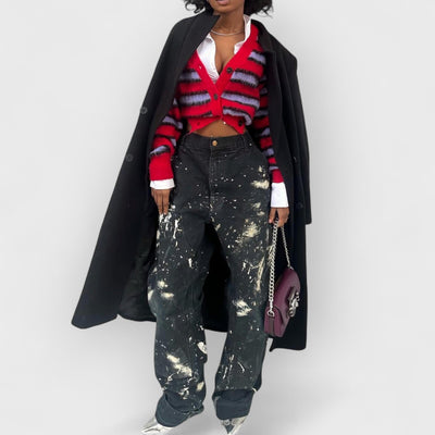 Splash Art Work Jeans