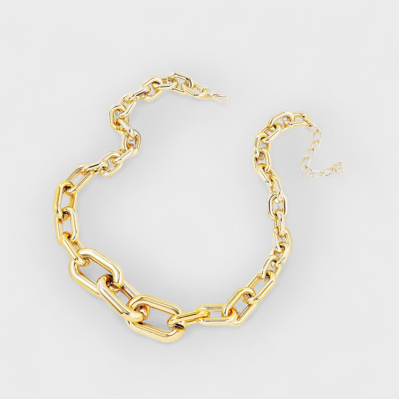Chunky Paper Clip Chain Necklace