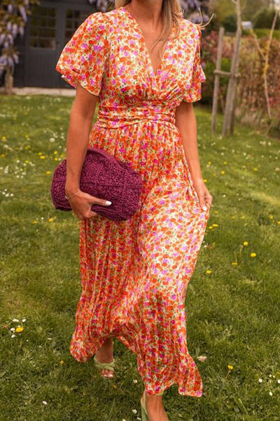 Pauline - Long Floral Dress