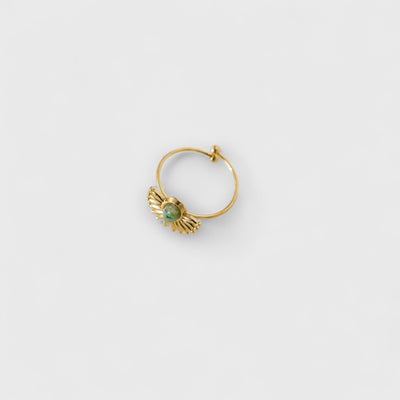 18k Gold Plated Glaring Sun Ring Gold