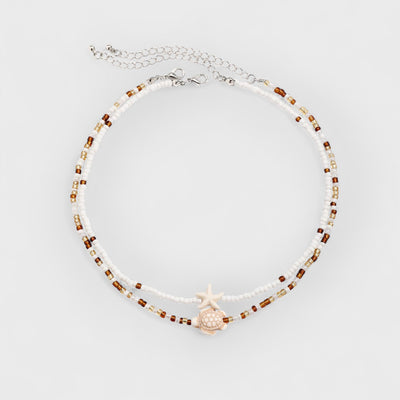 Beach Starfish Shell Necklace