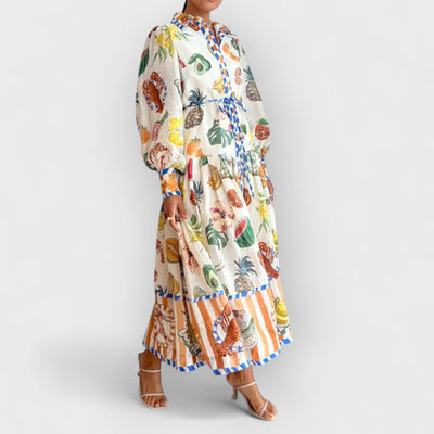 Theo Shirtdress In Multi
