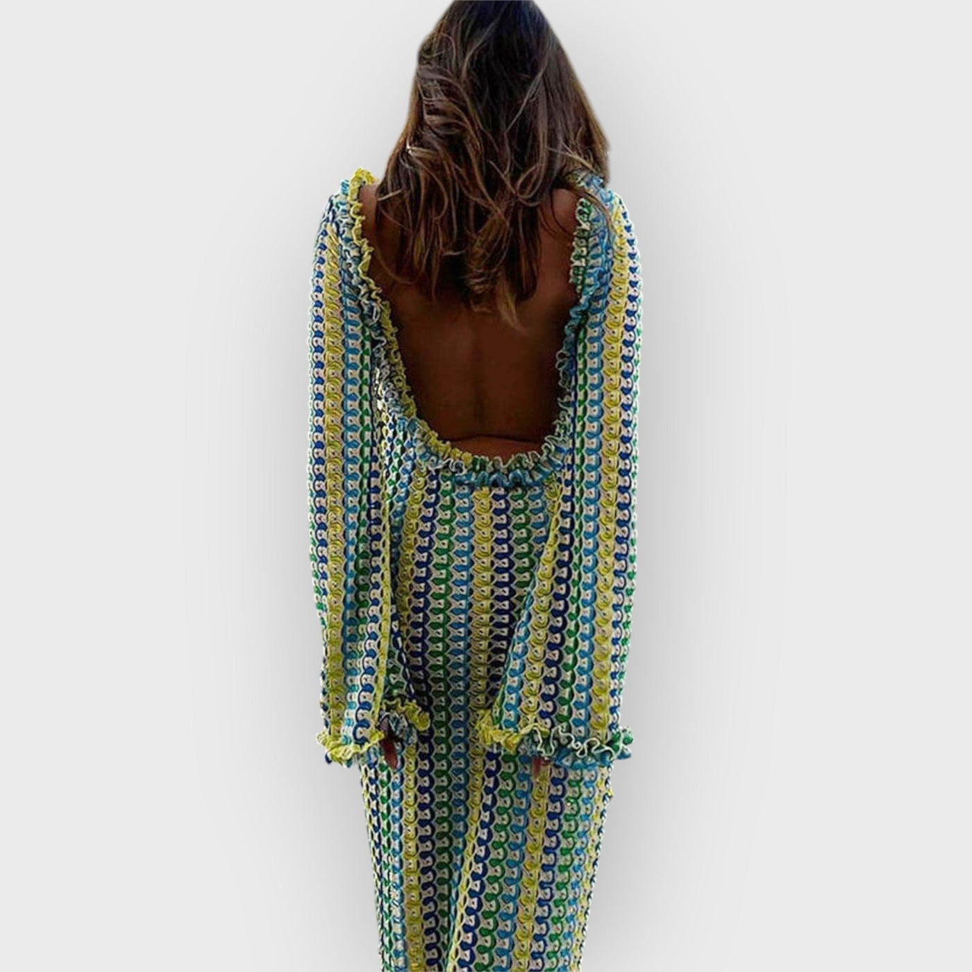 Maxi Dress Holiday Beach- Yellow