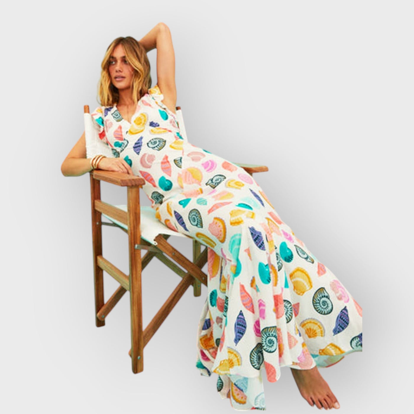 Elodie Dress Coastal Jewel
