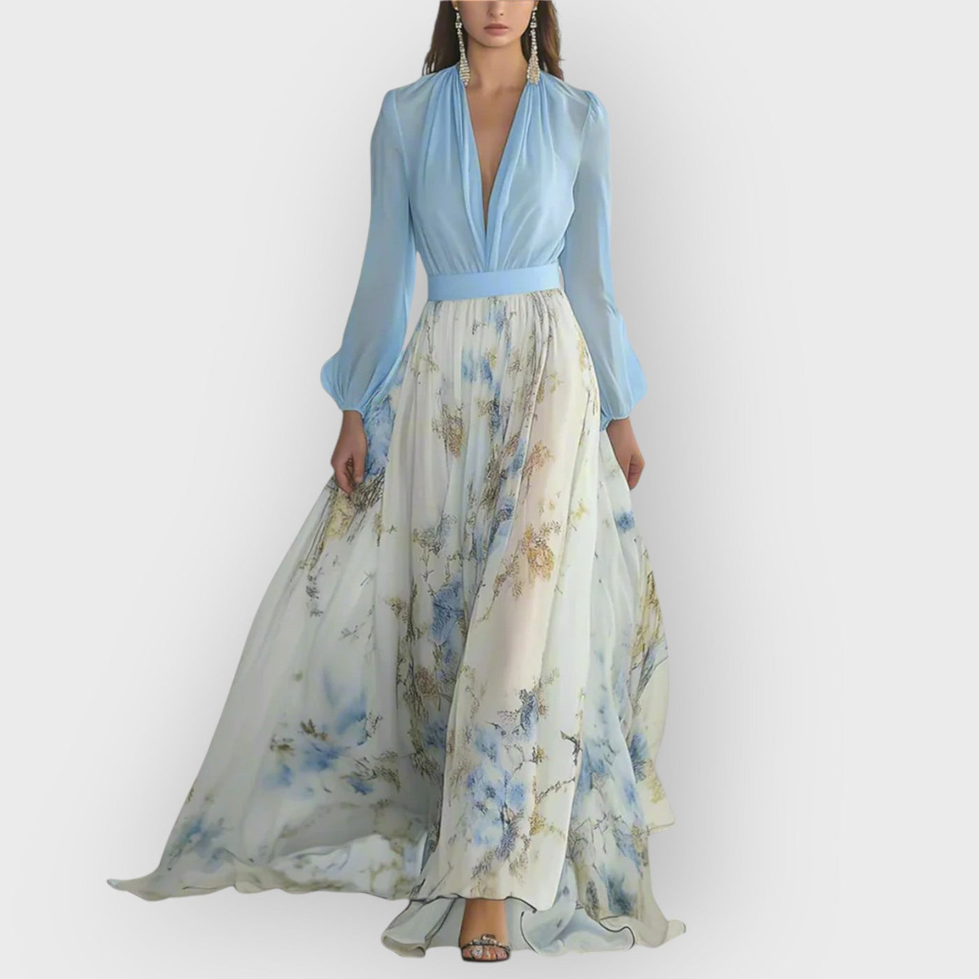 Elara Bohemian Maxi Dress