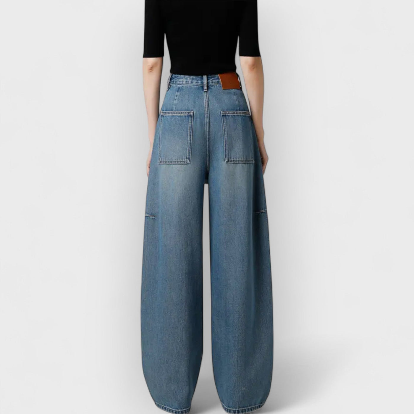 Designer High-Waist Arc Jeans
