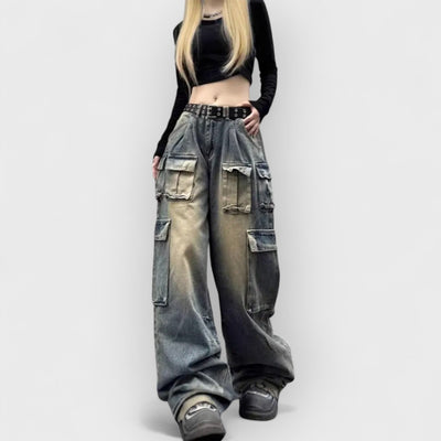 High-Street American Cargo Jeans