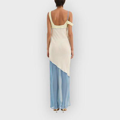 Thames Splice Midi Dress