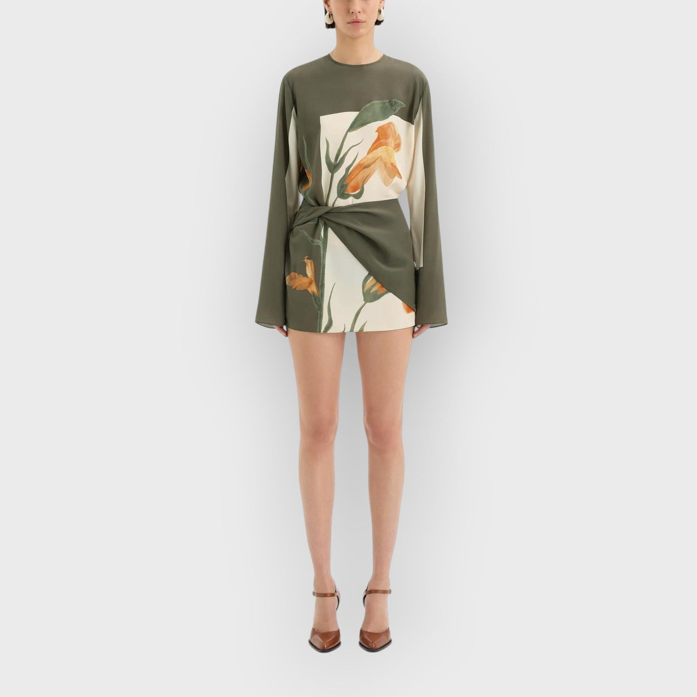 Constance Twist Mini Dress