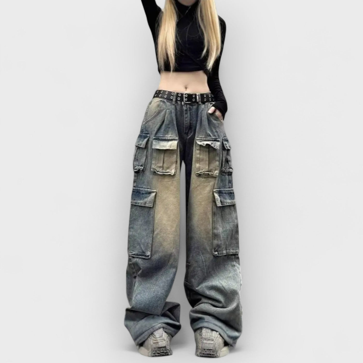 High-Street American Cargo Jeans