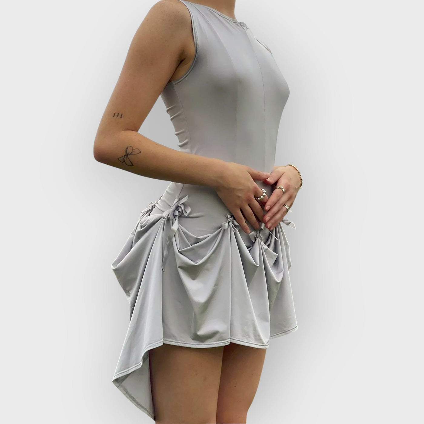 Bow-Tie Convertible Dress