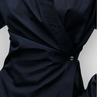 Asymmetric Wrap Shirt