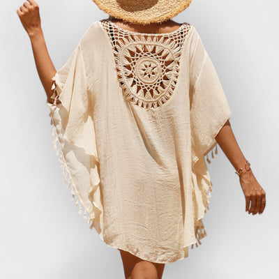 Barefoot Dreams: Beach Sun Protection Cover-Up In Pearl