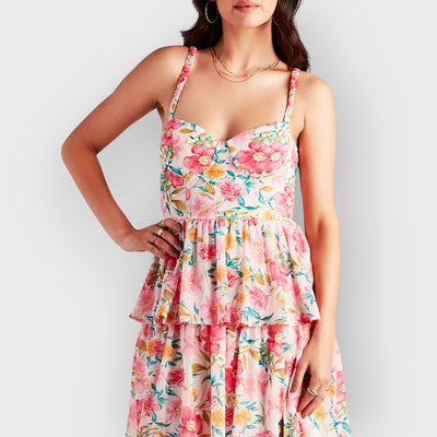 Whispering Petals Bloom Gown