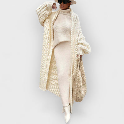 Ivory Hold Me Close Shawl Collar Cardigan